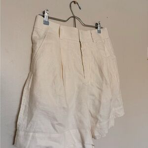 Everlane Women's Cream Bermudas